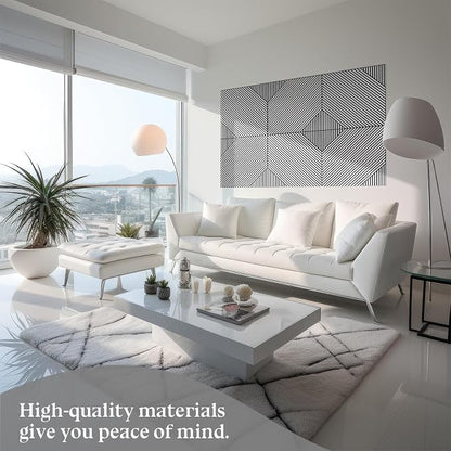 6 Pack Large Acoustical Wall Panels 23.6 x 23.6 Inches Acoustic Peel and Stick - Image 6