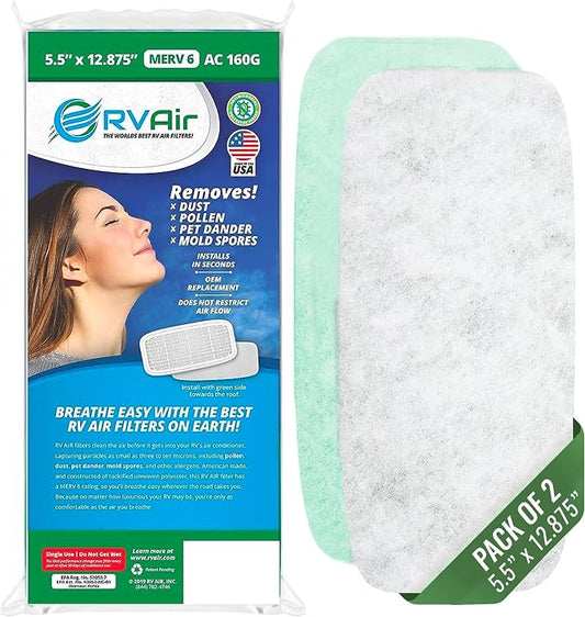 AC Filter - Air Conditioner Replacement Filters - RV Air Cleaner - Camper by RVAair