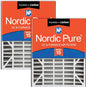 Nordic Pure 20x25x5 Air Bear Air Filter Replacement MERV 15 Plus Carbon 2 Pack by NordicPure
