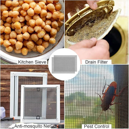 Stainless Steel Woven Wire Mesh, 304 Stainless Steel Insect Screen Mesh - Image 7