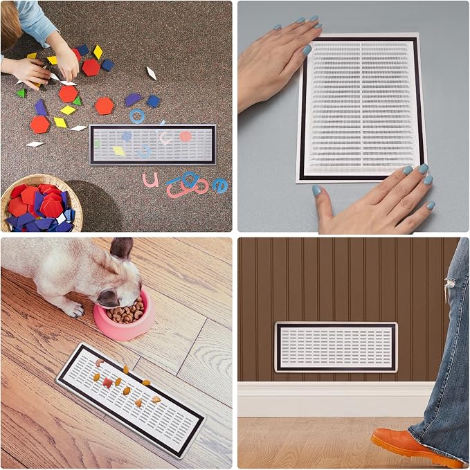 4 Pack 40cm x 30cm Magnetic Floor Vent Cover - Image 7