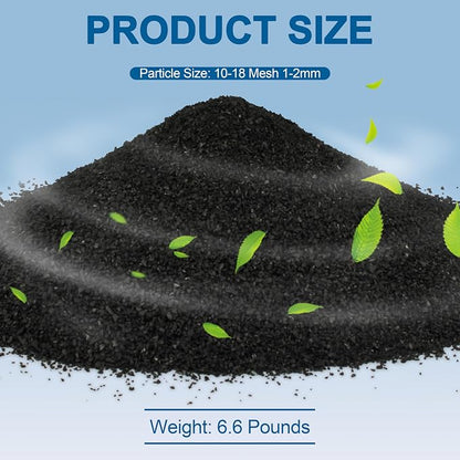 6.6 Lbs Bulk Activated Charcoal Water Distiller Charcoal Filters Media - Image 3