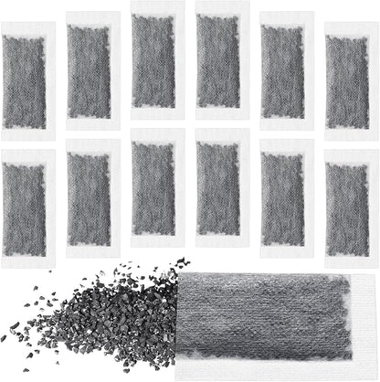 Lounsweer 12 Packs Replacement Activated Charcoal Distiller Filters Coconut by Lounsweer