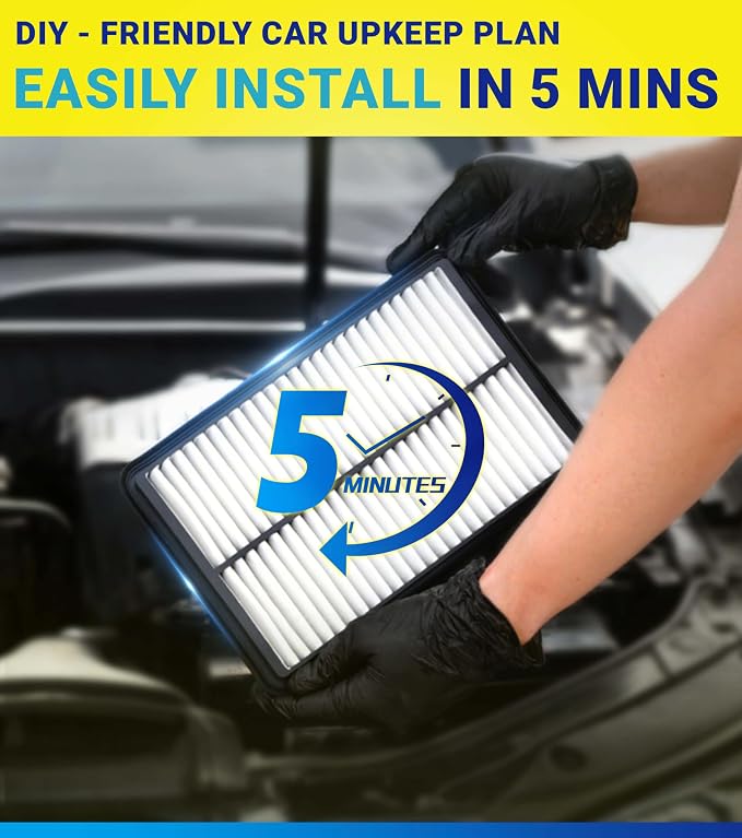 Engine cabin Air Filter Set for CX-5 CX5 2.0L/2.5L Gas Naturally Aspirated - Image 5
