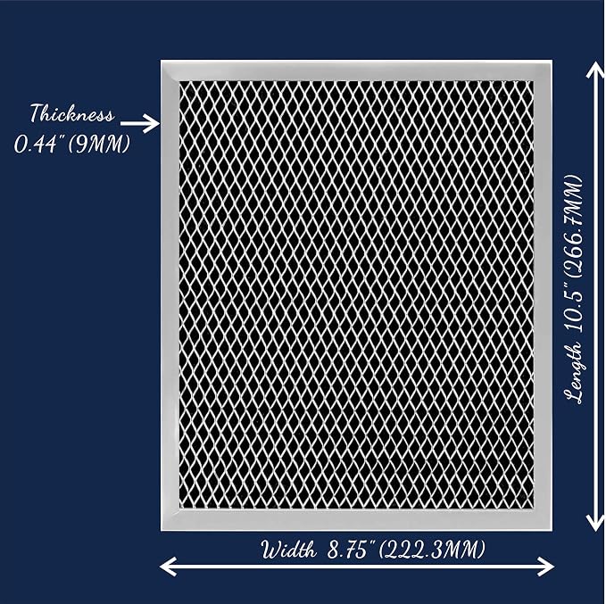 97007696 Range Hood Filter 41F Stove Vent Hood Filters - Image 3