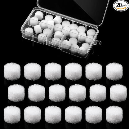 20 Pcs Replacement Air Filter Sponge by Glooglitter