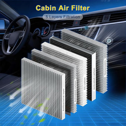 Cabin & Engine Air Filter Kit for 2013-2018 Avalon 2.5L - Image 4