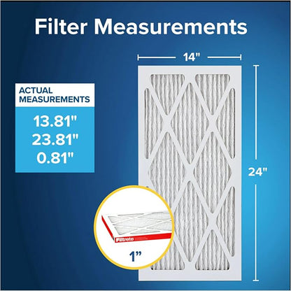 Filtrete 14x24x1 Air Filter, MERV 11, MPR 1000, Allergen Defense, 3-Month AC - Image 2