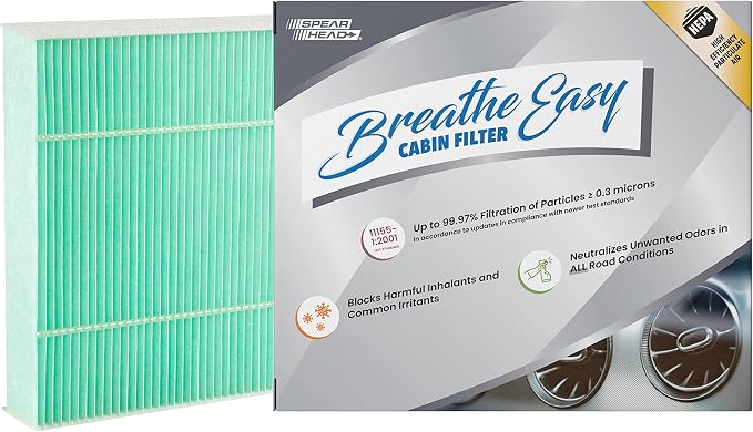 Spearhead HEPA Breathe Easy Cabin Filter by SPEARHEAD