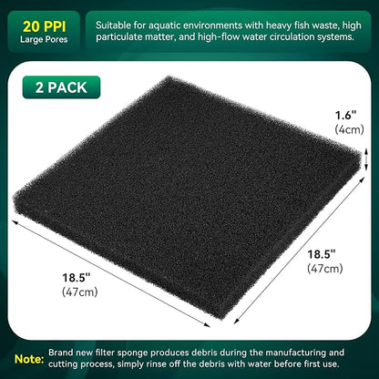 Borlech Aquarium Bio Filter Sponge Pad - Image 9