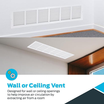 EZ-FLO 30 x 6 Inch Return Air Vent Cover - Image 4