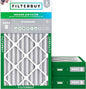 Filterbuy 14x25x4 Air Filter MERV 8 Essential Dust & Allergy Defense, by Filterbuy