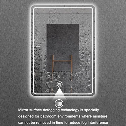 Bathroom Mirror with LED Lights，Bathroom Led Mirror ，Backlit Bathroom Mirror - Image 3
