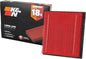K&N Engine Air Filter:Long Life 18, 000 Mile Replacement AirFilter:Compatible by KNEngineeringInc