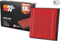 K&N Engine Air Filter:Long Life 18, 000 Mile Replacement AirFilter:Compatible by KNEngineeringInc