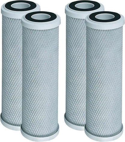 CFS – 4 Pack Radial Flow Carbon Water Filter Cartridges Compatible by CompleteFiltrationServices