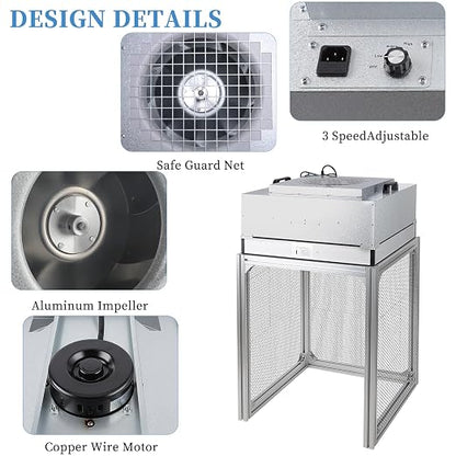 Vertical Laminar Flow-Hood Fan-Filter-Unit Yzzwer - Image 6