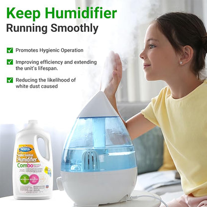 Bacteriostatic Humidifier Water Treatment– Extend Filter Life Eliminate Odors & - Image 4