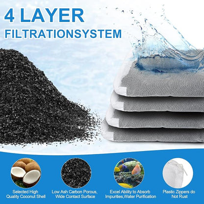 4 Pack Activated Carbon Inserts - Image 4
