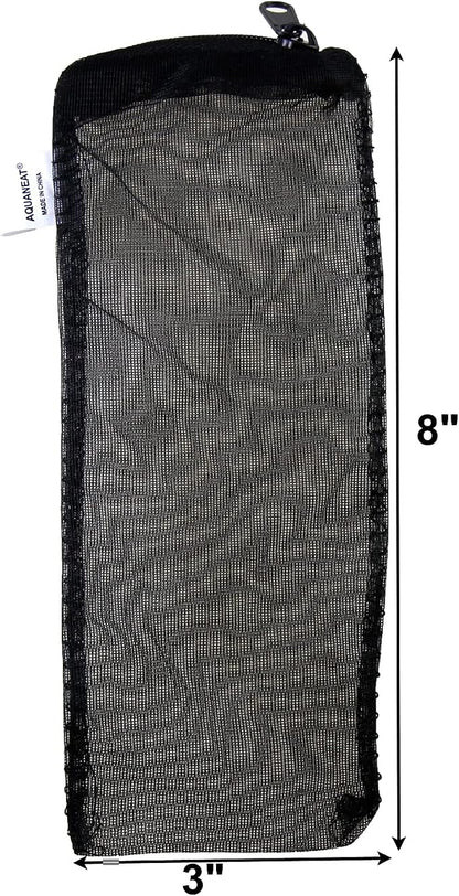 AQUANEAT 10pcs Aquarium Filter Media Bags, Fish Tank Fine Mesh Bags, - Image 3