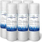 BLUERISE 5 Micron 10" x 2.5" Water Filter Replacement Whole House Sediment Home by Bluerise