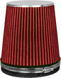 RED 6" 152 mm Inlet Short Truck Air Cone Replacement Performance Washable by RtunesRacing
