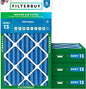 Filterbuy 20x30x4 Air Filter MERV 13 Optimal Smoke & Allergy Defense, by Filterbuy