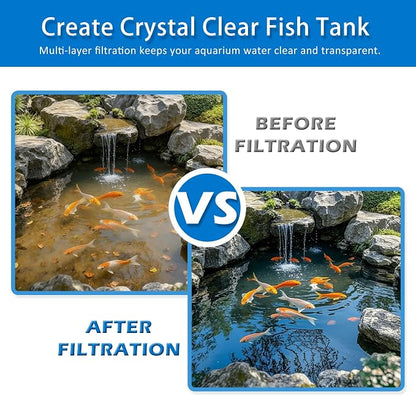 2" Thick Koi Pond Filter Pad, Pond Filter Media, Pond Filter Material - Image 3