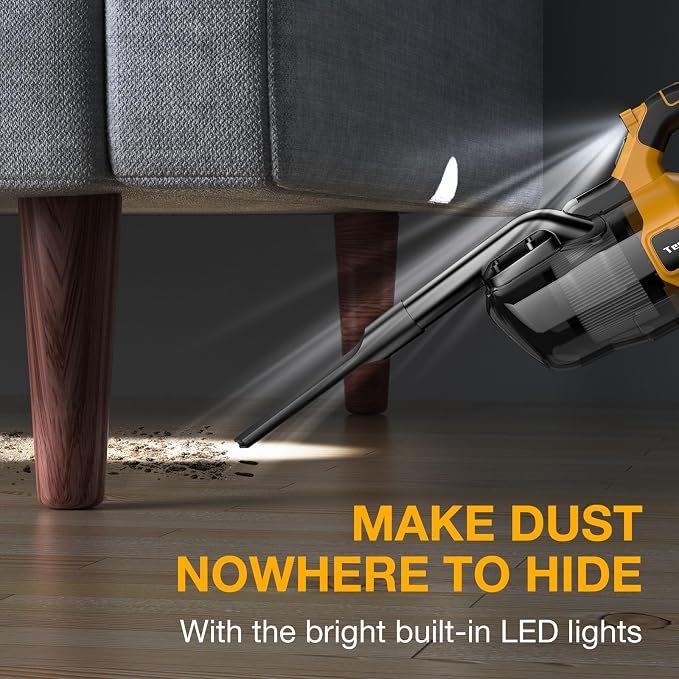 Cordless Vacuum Cleaner for Dewalt 20V MAX Battery, Handheld Vacuum Cleaner for - Image 3