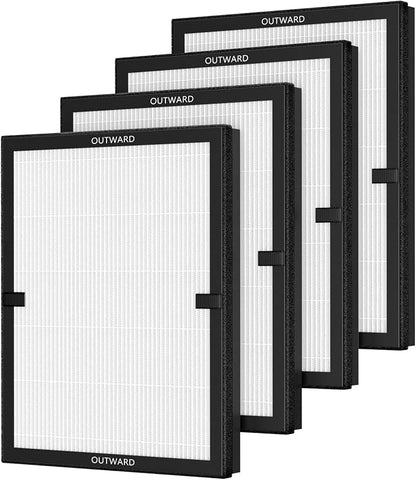 4 Pack E-200 HEPA Air Filter Compatible by AddtoYourCart