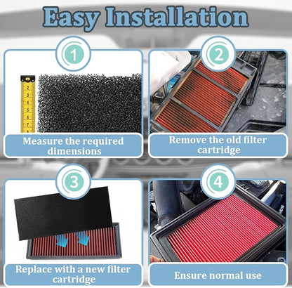 30 PPI Sponge Filter, Foam Filter Replacement, Universal Air Filter Sheet - Image 5