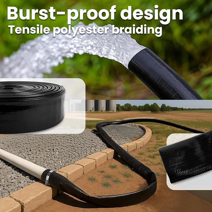XtremepowerUS Backwash Hose Extra Heavy-Duty Pool Drain Hose 1.5" x 100 ft – 47 - Image 3