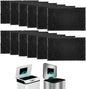 12-Pack Universal Stick-on Trash Can Odor Absorbing Filters, Activated Charcoal by Home