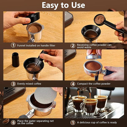 WDT Tool Espresso Distributor Accessory kit &1.7mm Thickness 150μm Mesh Puck - Image 6