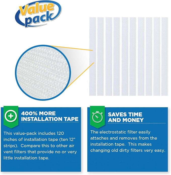 VEVA Premium Air Vent Filters for Home & AC - Image 6