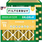 Filterbuy 24x24x4 Air Filter MERV 11 Superior Pet & Allergy Defense, by Filterbuy