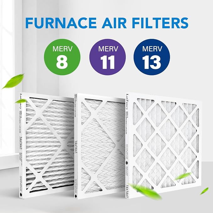 LotFancy 16x16x1 Air Filter MERV 13 6-Pack, Electrostatic Pleated HVAC Furnace - Image 8