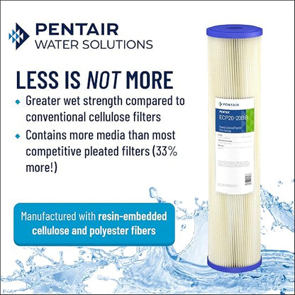 Pentair Pentek ECP5-BB Big Blue Sediment Water Filter, Whole House Heavy Duty - Image 3
