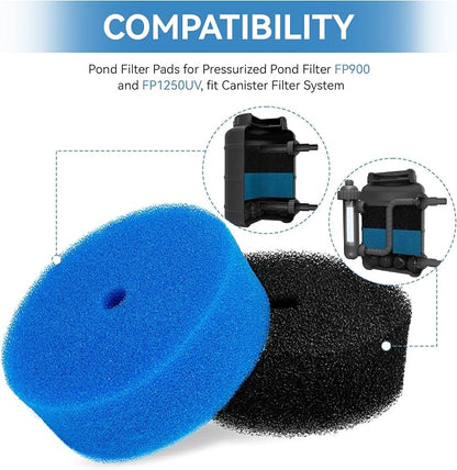 Pond Filter Replacement Pads for FP900 & FP1250UV Pressurized Pond Filter - Image 3