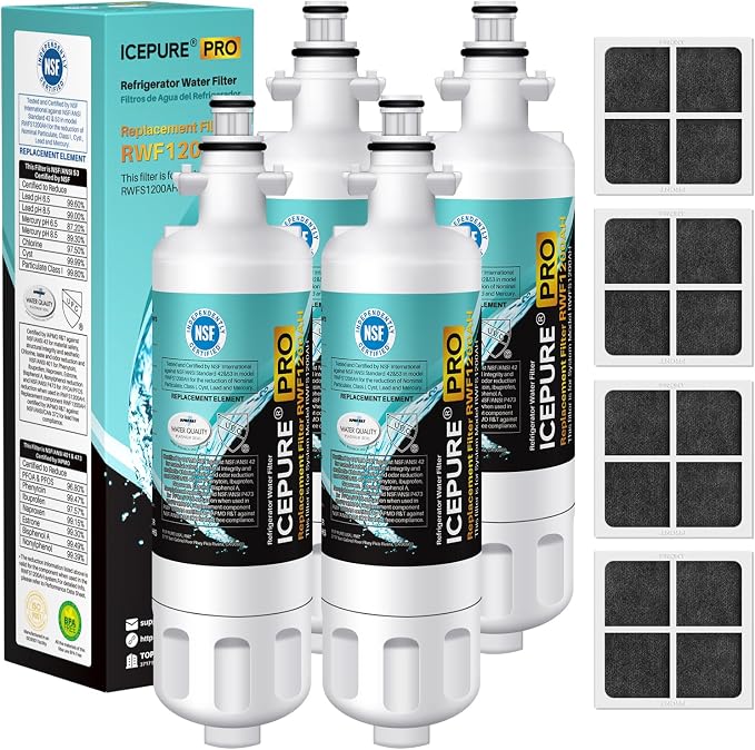 ICEPURE PRO ADQ36006101 NSF/ANSI 401 Certified Replacement by ICEPURE