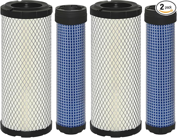 2 PCS P821575 & P822858 Outer Inner Air Filter Set by AUIVERED