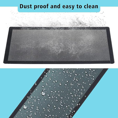 360x120mm PC Case Dust Mesh Filter, Magnetic Frame Computer Fan Dust Mesh PC - Image 5