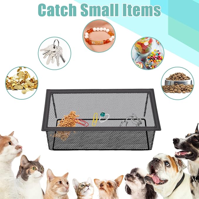 6PCS Floor Register Cover Trap 4"x10", Mesh Floor Vent Screen Net - Image 7