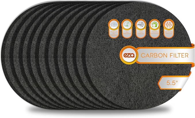 Premium Charcoal Activated Carbon Fiber Replacement Air Filter by EZATrading