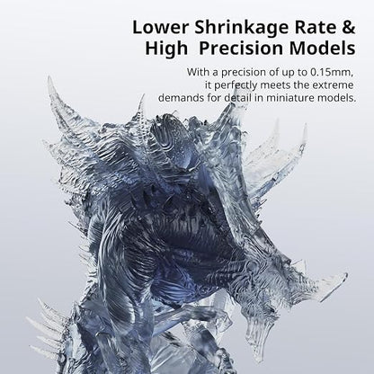 ANYCUBIC Water Washable 3D Printer Resin 2.0, 405nm High Precision 3D Resin - Image 3