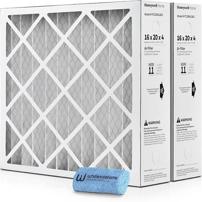 16x20x4 Air Filter Replacement MERV 11, FC100A1003 Pleated HVAC AC Furnace by Wholesalehome