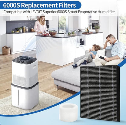12-Pack Humidifier Premium Replacement Filters - Image 2