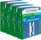 Filterbuy 20x20x5 Air Filter MERV 13 Optimal Smoke & Allergy Defense, Pleated by Filterbuy