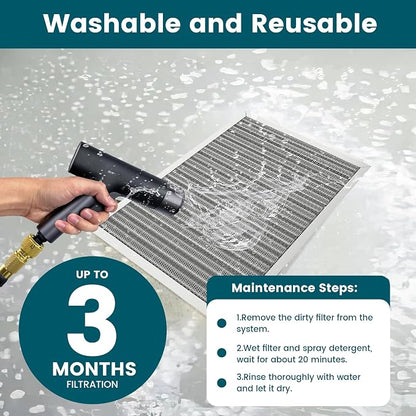 14x20x1 Air Filter-MERV 8, Washable & Reusable Electrostatic Air Filter - Image 6