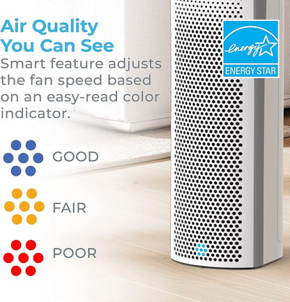 Pure Enrichment PureZone Elite True HEPA Large Room Tower Air Purifier - Image 4